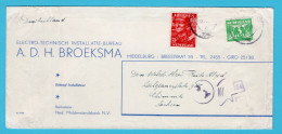 NEDERLAND Gecensureerde Brief 1942 Middelburg Met Legioenzegel Naar Chemnitz, Duitsland - Briefe U. Dokumente