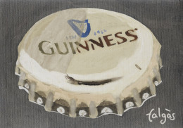 I6-106 Litografía Cerveza Guinness Ireland. The Invertium Collection. - Werbepostkarten