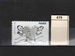 PRIX F. Obl 479 YT MIC « Sourires » Avec Les Personnages Du Dessinateur Serge Bloch 59 - Used Stamps