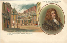 Jean De Lafontaine - Paris - Maison Qu'a Habité Jean - Rue Charlot 4 - Schrijvers