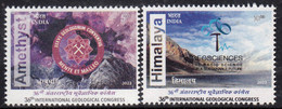 India 2022 36TH INTERNATIONAL GEOLOGICAL CONGRESS,AMETHYST, MINERALS ,HIMALAYA MOUNTAIN, MNH (**) Inde Indien - Nuevos