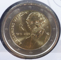 Italia - 2 Euro 2023 - 150° Morte Di Alessandro Manzoni - UC# 112 - Italien