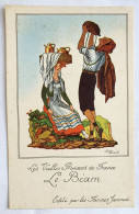 CHROMO FARINES JAMMET LES VIEILLES PROVINCES DE FRANCE LE BEARNE Illustration Jean Droit - Sonstige & Ohne Zuordnung