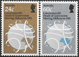 1981 Australia Commonwealth 2v. MNH SG. N. 831/32 - Sonstige & Ohne Zuordnung