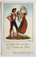 CHROMO FARINES JAMMET LES VIEILLES PROVINCES DE FRANCE LE COMTE DE FOIX Illustration Jean Droit - Sonstige & Ohne Zuordnung