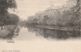 Leiden Gebouwen Aan Water # 1901  4857 - Leiden