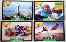 Lot De 4 Images Poulain. RIO. ( A3. 013) - Cartes Cadeaux