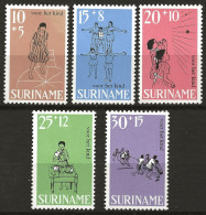 SURINAM: **, N° YT 486 à 490, Série, TB - Surinam