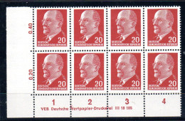 DDR Mi.-Nr. 848 Xx I DV 1 Ca Postfrisch. - Unused Stamps