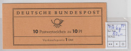 Bund: Markenheftchen 6g; Einwandfrei, Bestgeprüft Schlegel - 1951-1970