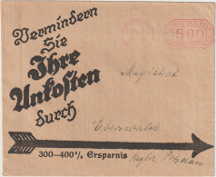 Infla-Reklameumschlag: "Trockentinte Seck" - Lettres & Documents