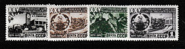 SU. 25 Jahre Turkmenische SSR (1438-41), ** (MNH) - Sonstige & Ohne Zuordnung