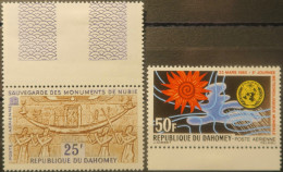 R2452/1856 - DAHOMEY - 1964/1965 - POSTE AERIENNE - N°28 à 29 NEUFS** BdF - Bénin – Dahomey (1960-...)