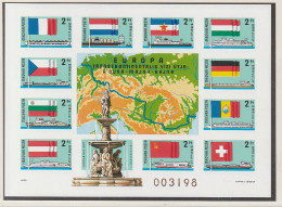 Ungarn - Block 128 B (Donau-Kommission), Geschnitten, ** (MNH) - Otros & Sin Clasificación