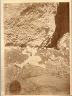 Photographie Photo Vintage Snapshot Amateur Bel Beau Homme Maillot De Bain Plage - Anonymous Persons