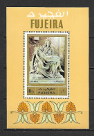 Fujeira 1972 Art - Sculptures - Michelangelo - La Pieta MS MNH - Fudschaira