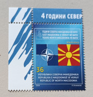 North Macedonie-Makedonia 2024  4 Year Nato - NAVO