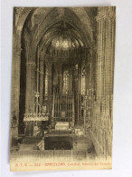 BARCELONA : Catedral. Interior Del Templo - Barcelone -1922 - Barcelona