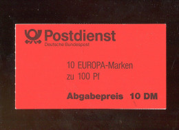 "BUNDESREPUBLIK DEUTSCHLAND" 1994, Markenheftchen Mi. MH 30 OZ ** (B2167) - 1971-2000