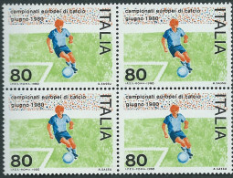 Italia 1980; Campionati Europei Di Calcio, Quartina. - 1971-80:  Nuevos