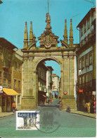 31034 - Carte Maximum - Portugal - Braga - Arco Da Porta Nova - Maximumkaarten