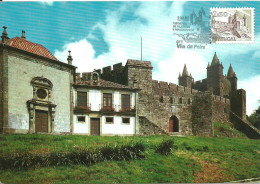 31030 - Carte Maximum - Portugal - Vila Da Feira - Castelo Da Feira - Chateau Castle - Maximumkarten (MC)