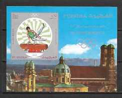 Fujeira 1971 Olympic Games, MUNICH IMPERFORATE MS MNH - Fujeira