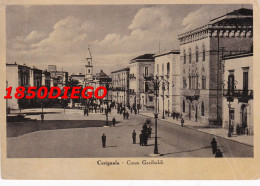 CERIGNOLA - CORSO GARIBALDI F/GRANDE VIAGGIATA 1950 ANIMATA - Bari