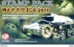 Residuati Bellici 2011. Presentation Pack. - Papoea-Nieuw-Guinea