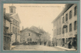 CPA (01) COLLONGES-FORT-l'ECLUSE - Aspect De L'Hôtel Julliard Place De La Mairie En 1910 - Autres & Non Classés