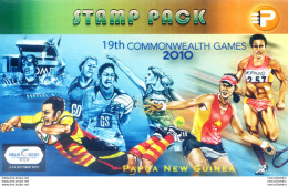 Sport. Giochi Del Commonwealth 2010. Presentation Pack. - Papouasie-Nouvelle-Guinée