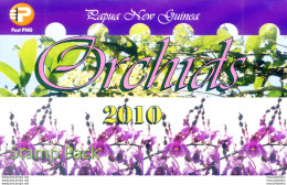Flora. Orchidee 2010. Presentation Pack. - Papouasie-Nouvelle-Guinée