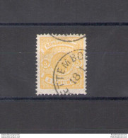 1880 LUSSEMBURGO   - N° 41 - 5 Cent Giallo Limone - Usato - Altri & Non Classificati