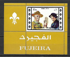 Fujeira 1971 Scouting - World Scout Jamboree JAPAN MS MNH - Unused Stamps