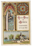 IMAGE RELIGIEUSE - CANIVET : Notre Dame De Grâce Couronnée En 1913 à Honfleur  - France . - Religione & Esoterismo