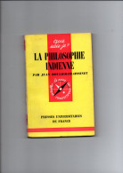 LA PHILOSOPHIE INDIENNE J.Boulier Fraissinet  PUF 1961 - 12-18 Jaar