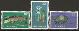 SURINAM: **, N° YT 496 à 498, Série, TB - Suriname ... - 1975