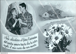 Cc558 Cartolina Innamorati Coppia - Couples