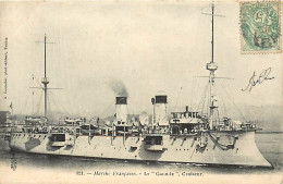 - Thèmes Div -ref-V V867- Bateaux De Guerre - Marine Française " Le Galilée " - Croiseur - Croiseurs - - Guerre