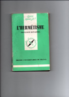 L HERMETISME  Francoise Bonardel - 12-18 Jahre