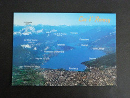 ANNECY - HAUTE SAVOIE - PANORAMA DU LAC - Annecy