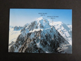CHAMONIX MONT BLANC - HAUTE SAVOIE - PANORAMA SUR LE MASSIF DU MONT BLANC - Chamonix-Mont-Blanc
