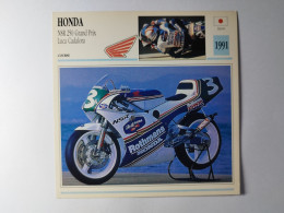 HONDA NSR 250 Cadalora 1991 Japon Fiche Technique Moto - Sport