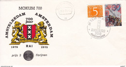 Mokum 700 Jaar 1275 - 1975 Spec Canc 25-06-1975 - Lettres & Documents