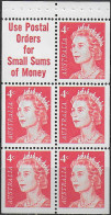 1966 Australia 4c. Panes From Booklet 5v. MNH Michel. N. H-blatt 38 - Other & Unclassified