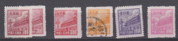 CHINE, Pagode,  N° 833+835+836+837+840, Cote 9,25€ ( SN24/7/11) - Unused Stamps