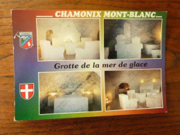 CHAMONIX MONT BLANC - Grotte De La Mer De Glace - Multi Vues - Chamonix-Mont-Blanc