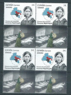 ESPAGNE SPANIEN SPAIN ESPAÑA 2023 PIONEERS OF HEALTH PIONERAS DE LA SANIDAD FLORENCE NIGHTINGALE BLOCK 4V MNH ED 5662 - Neufs