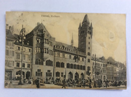 BÂLE : Basel, Rathaus  - 1911 - Basilea