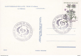 France 2e Salon De Carthophilie In Saint Germain En Laye 15-05-1983 - Covers & Documents